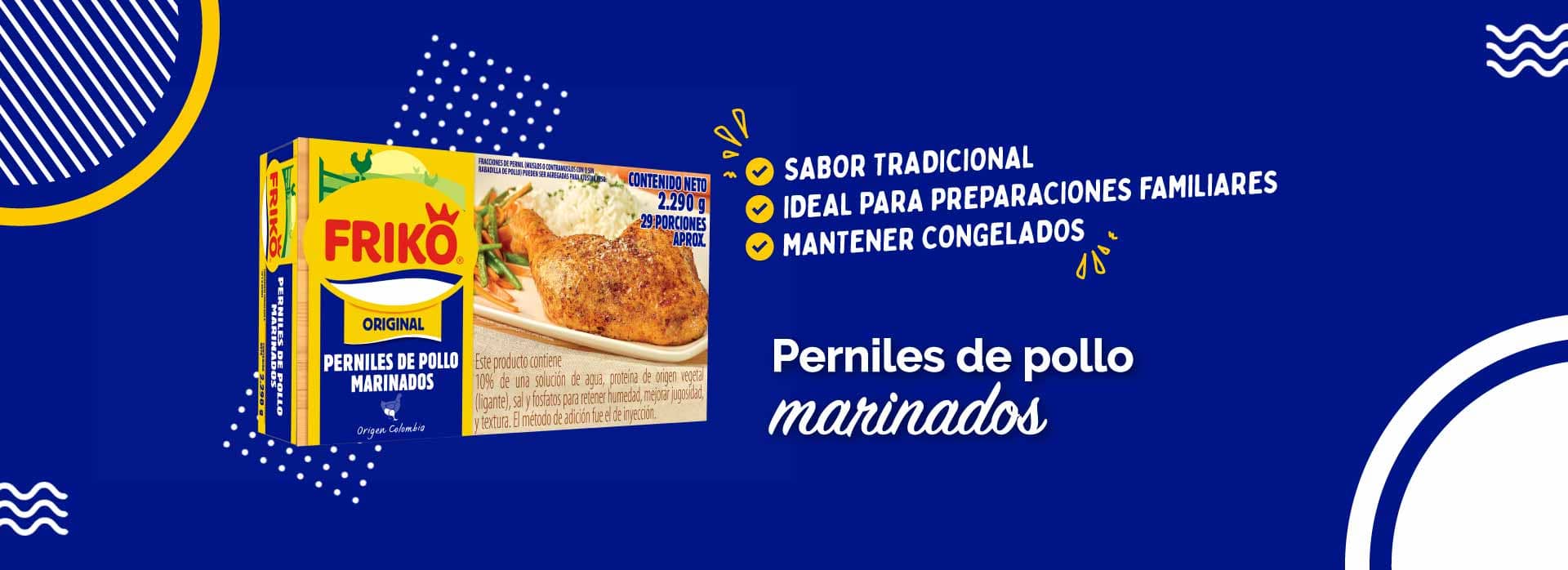 Perniles de pollo Friko